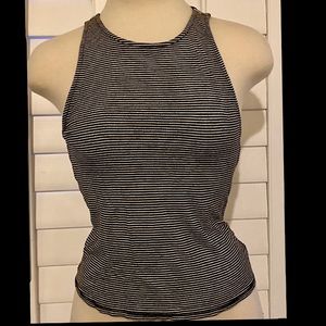 GUC Aeropostale striped, sleeveless top, sz L